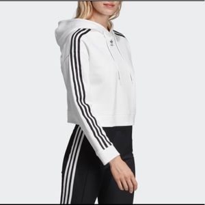 Adidas cropped hoodie